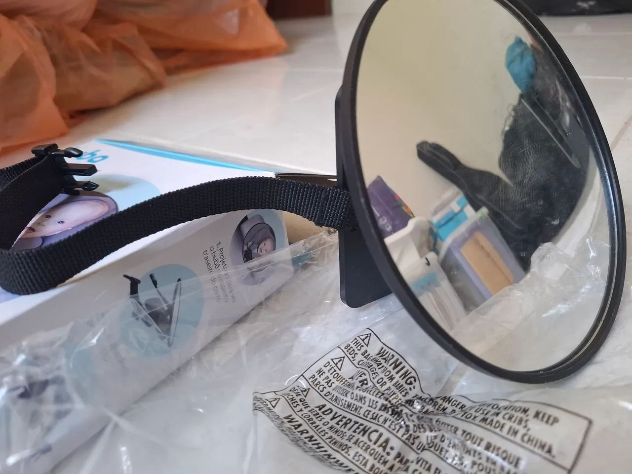 Espelho Retrovisor para Banco Traseiro Buba - Foto 4