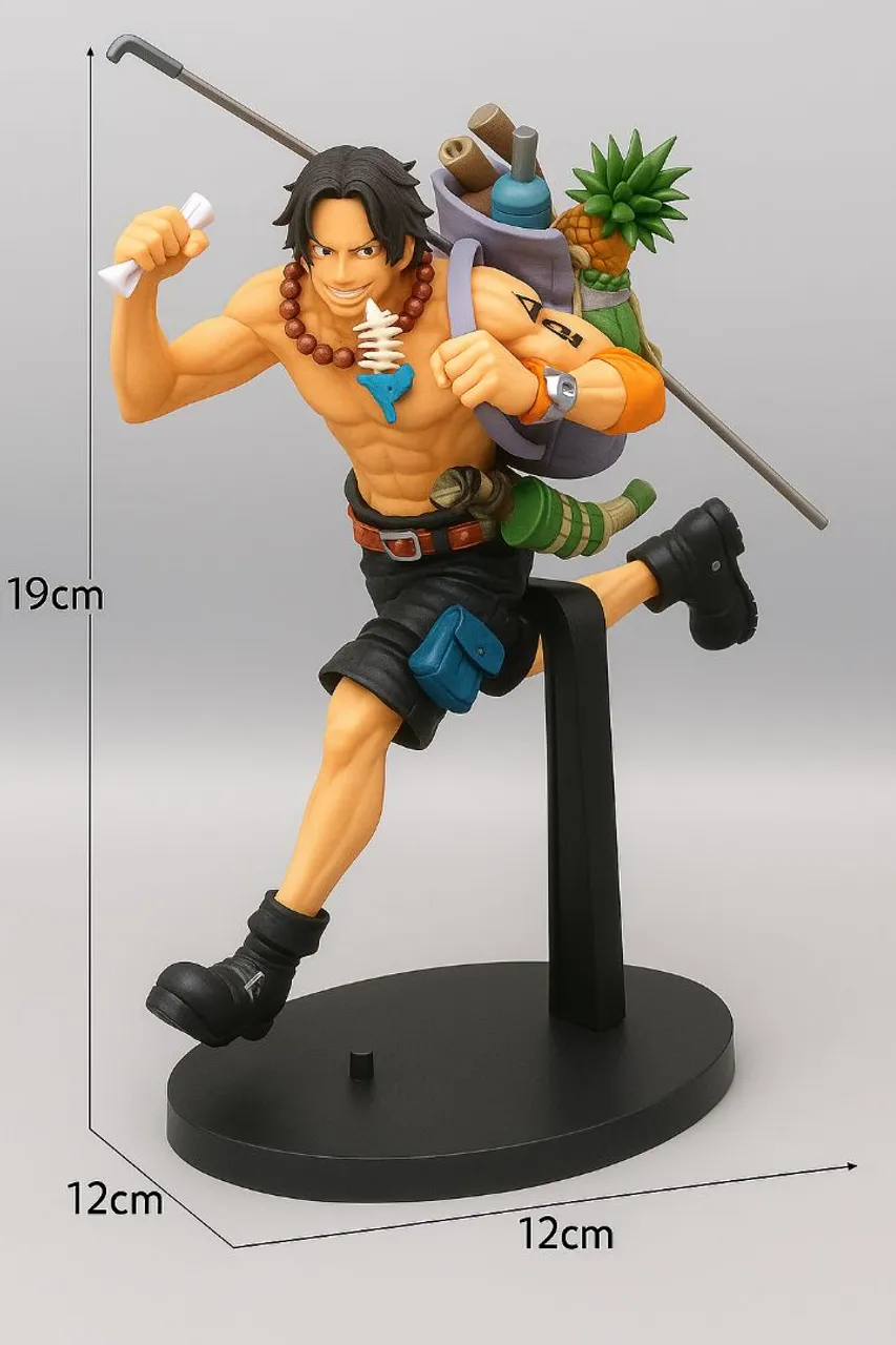 Figura Colecionável Portgas D. Ace - One Piece Action Figure