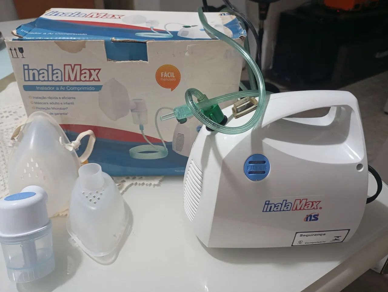 Inalador Inala Max NS - Eletroportátil para cuidados pessoais - Foto 3