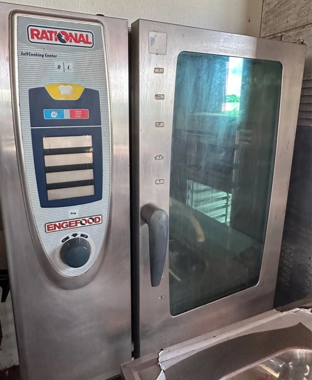 FORNO RATIONAL A GÁS 10 gns 