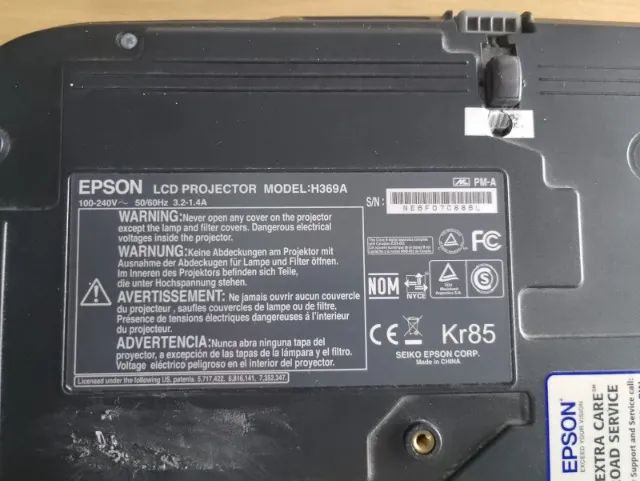 Projetor Epson Power Lite S10+ - Foto 5