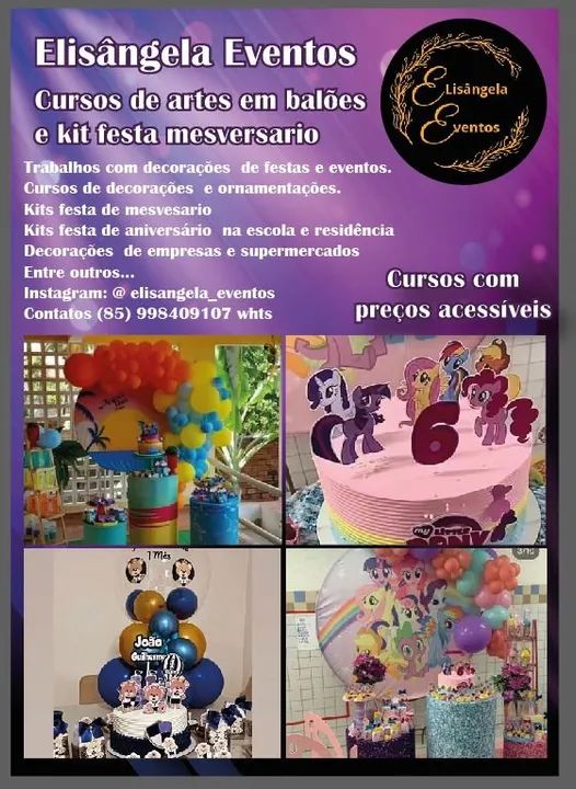 Kit festa na escola e residência 