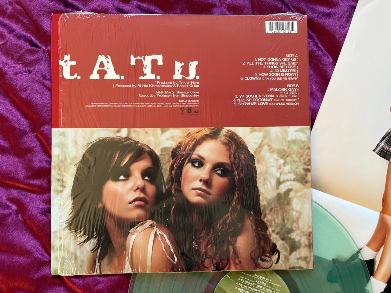 T.a.t.u. 200 Km/h In The Wrong Lane Disco Vinil LP RSD 2021