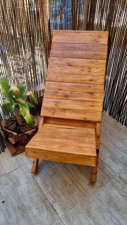 Cadeira desmontável de varanda para sol