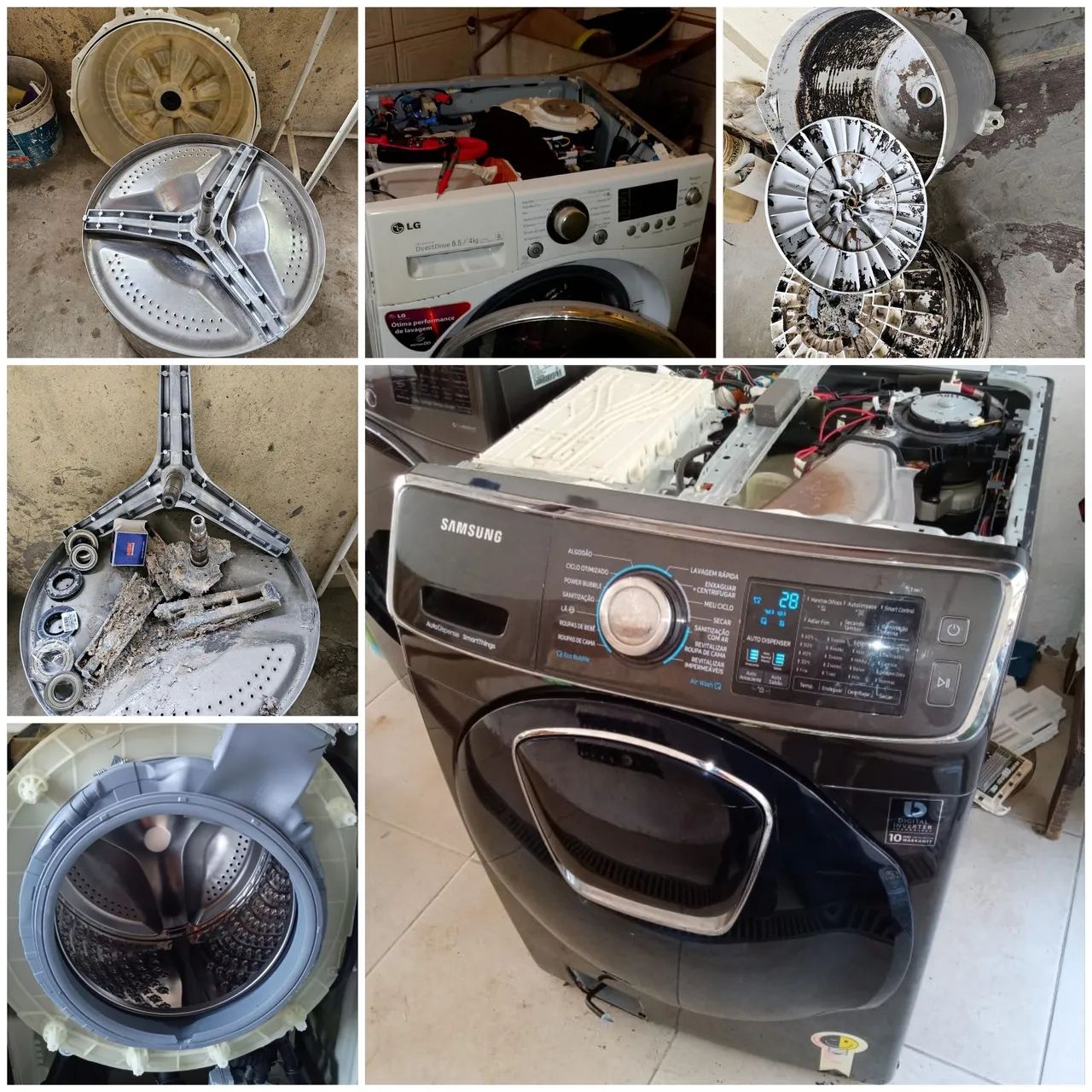 Assistência técnica em lave seca e máquina  peças  - Foto 4