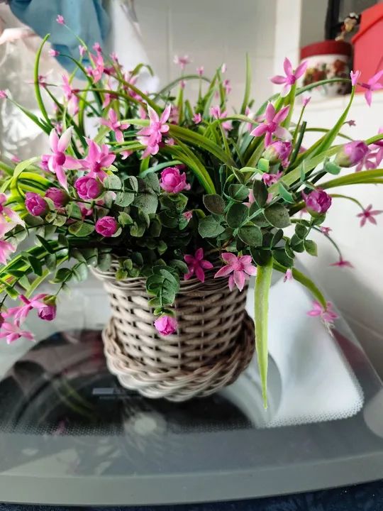 Vaso Decorativo (ganha as flores) - Foto 6