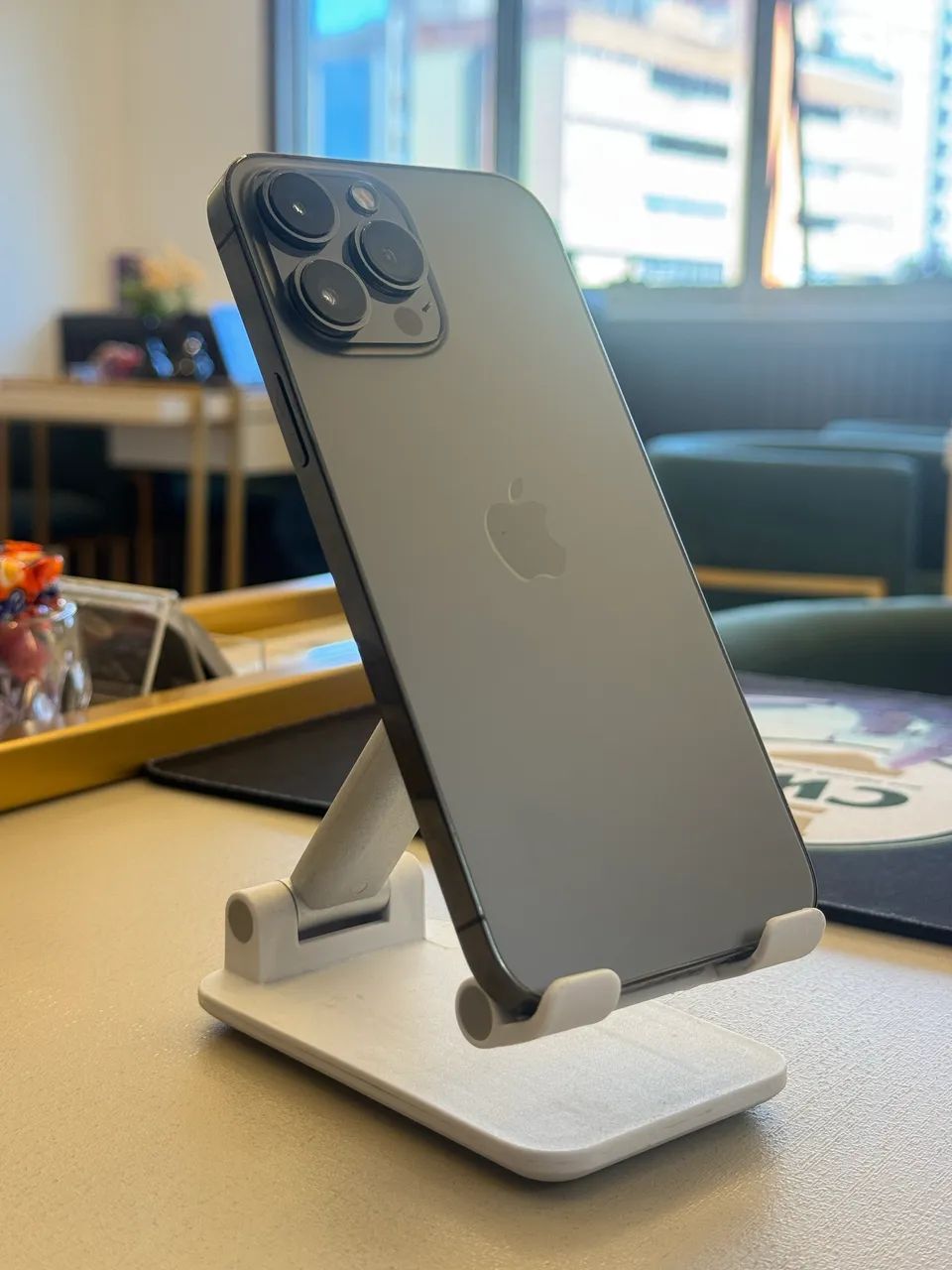 iPhone 13 Pro Max 128GB Grafite - SEMINOVO - LOJA FÍSICA