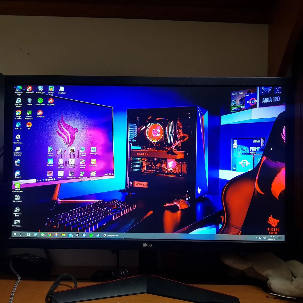 Monitor Gamer LG- 24 polegadas 144Hz