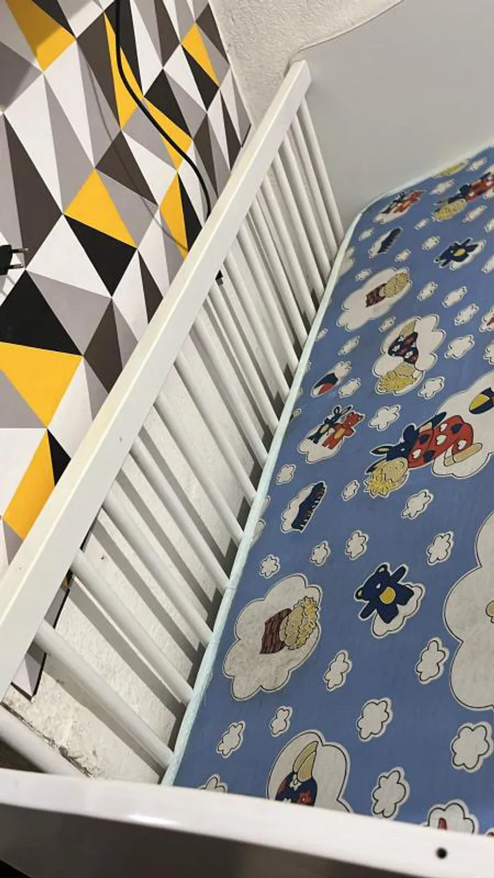 Berço Infantil Branco