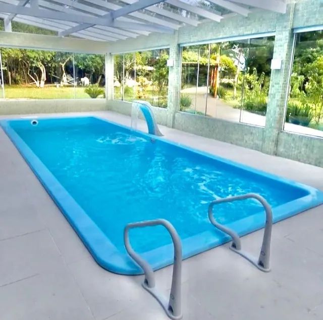 Piscina medida 8,0 x 3,0 x 1,40m - Instalada - Leia a descrição - Foto 2