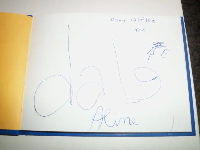 Caderno de autógrafos Disney oficial CTCRXX - Foto 3