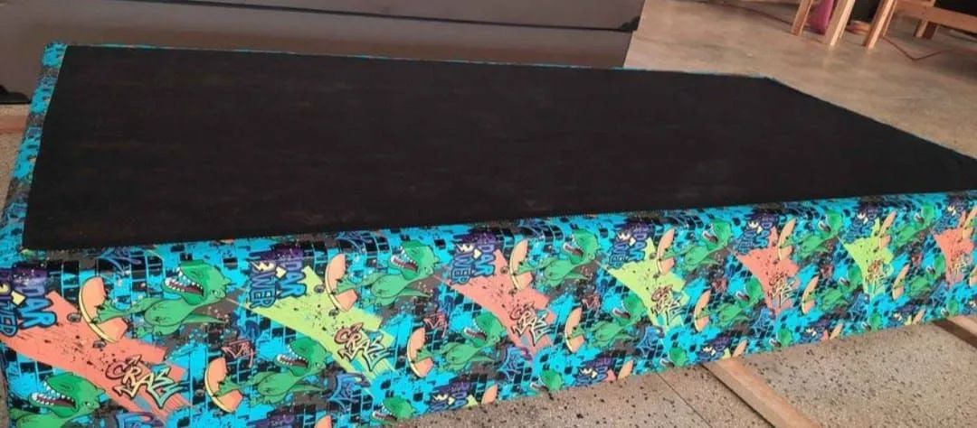 CAMA BOX INFANTIL DINO