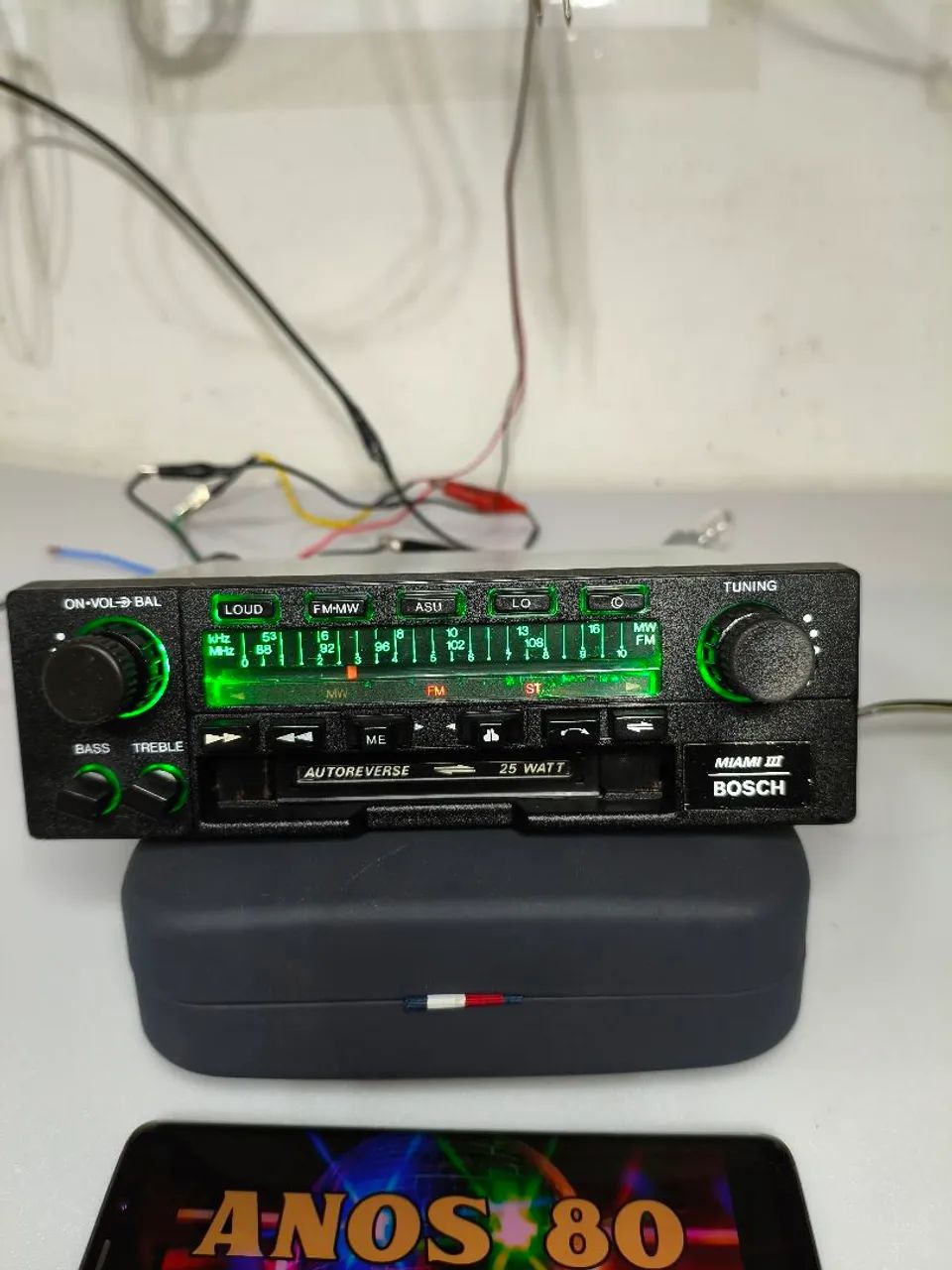 Rádio toca fitas Bosch Miami com Bluetooth  - Foto 4