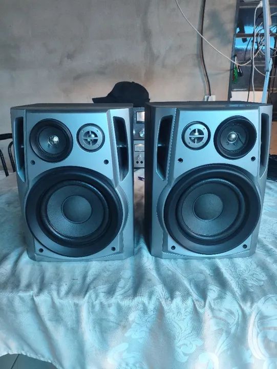 Par de Caixas Acústicas Aiwa s505 - Foto 3
