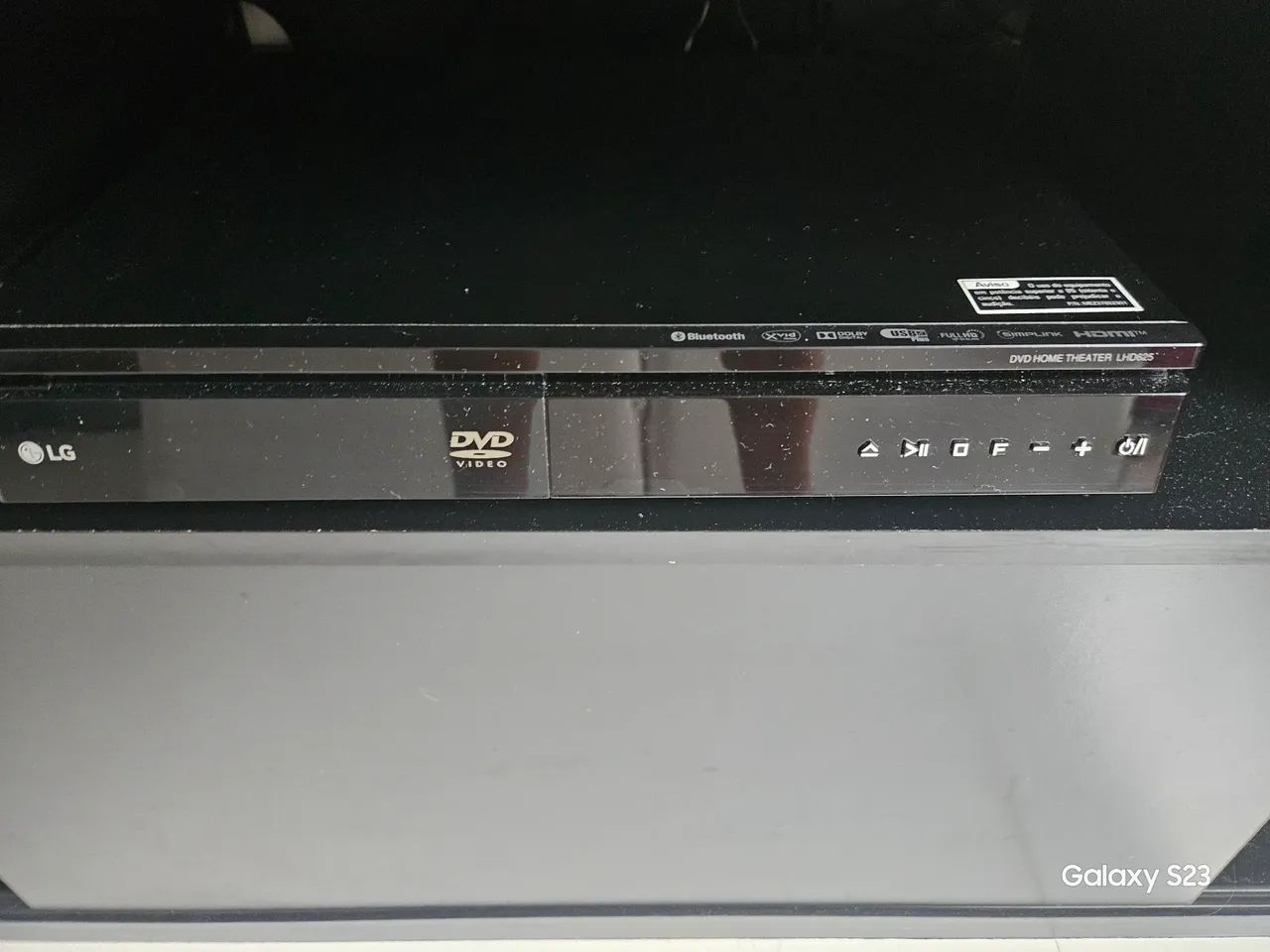 Home theater lg 2 meses de uso na caixa