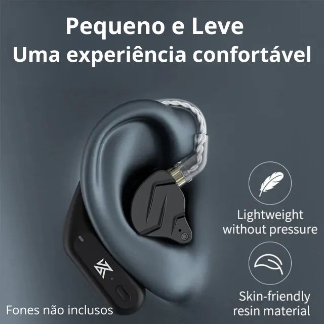Adaptador Bluetooth Kz Az09 Tipo C Para Fone Edx ProX Zvx Zsn Zs10 Pro - Foto 3