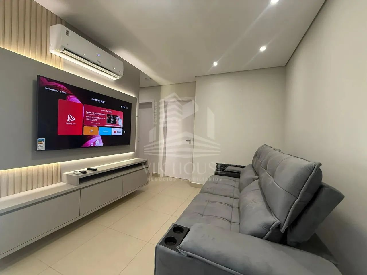 APARTAMENTO NOVO MOBILIADO E DECORADO - EDIFICIO TANCREDO NEVES - Foto 3