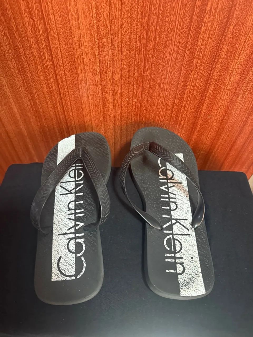 Chinelo Calvin Klein Preto - Foto 3