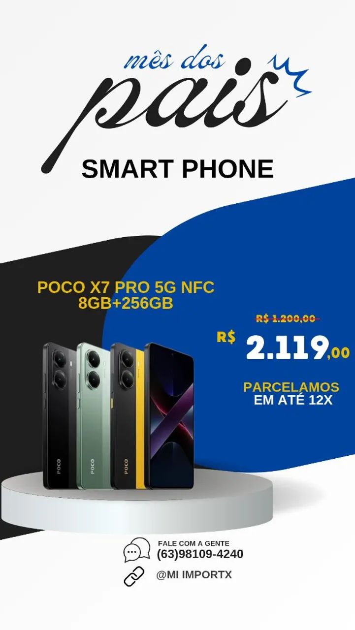 POCO X7 PRO 5G NFC 8GB+256GB