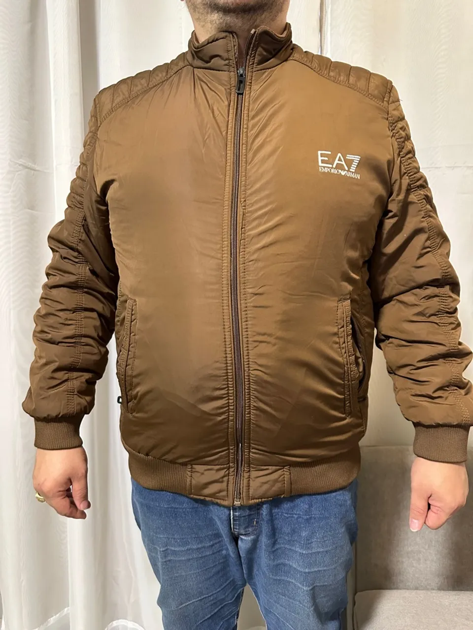Jaqueta EA7 Emporio Armani Marrom