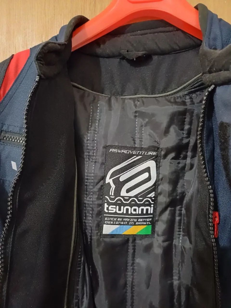 Jaqueta moto ASW Tsunami - Tamanho L - Foto 4