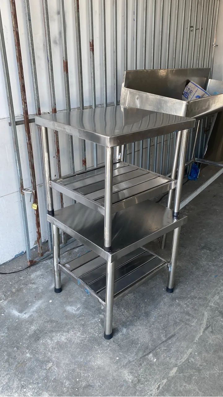 Bancadas em Aço Inox à pronta entrega - Foto 5