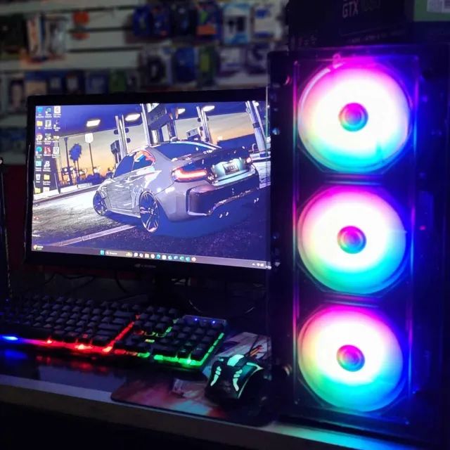 PC GAMER RYZEN 5 + MONITOR TECLADO E MOUSE - Foto 4