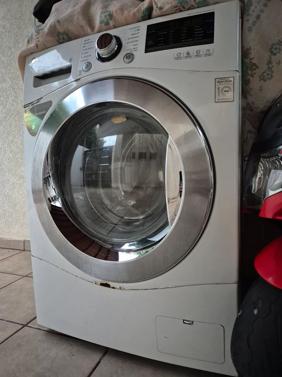 Máquina de Lavar LG 10kg - Direct Drive - Foto 2