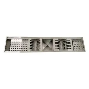 Canal Organizador Aço Inox Tramontina 90 X 18 cm + Acessorios
