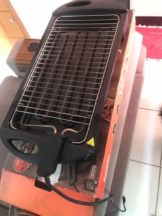 Churrasqueira Elétrica Fischer Grill - Nova - Foto 2