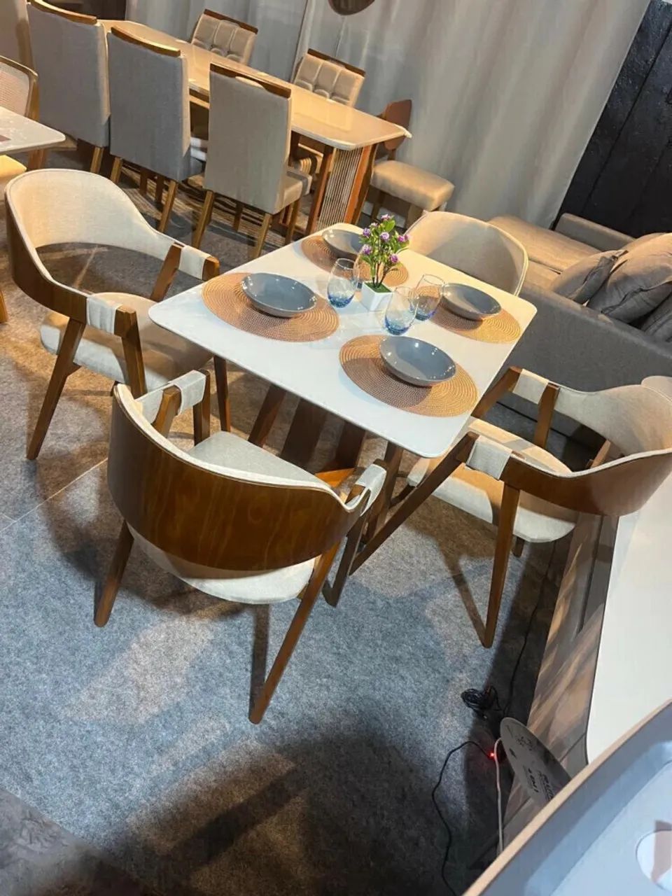 Mesa Jasmin com 4 Cadeiras Costa Rica