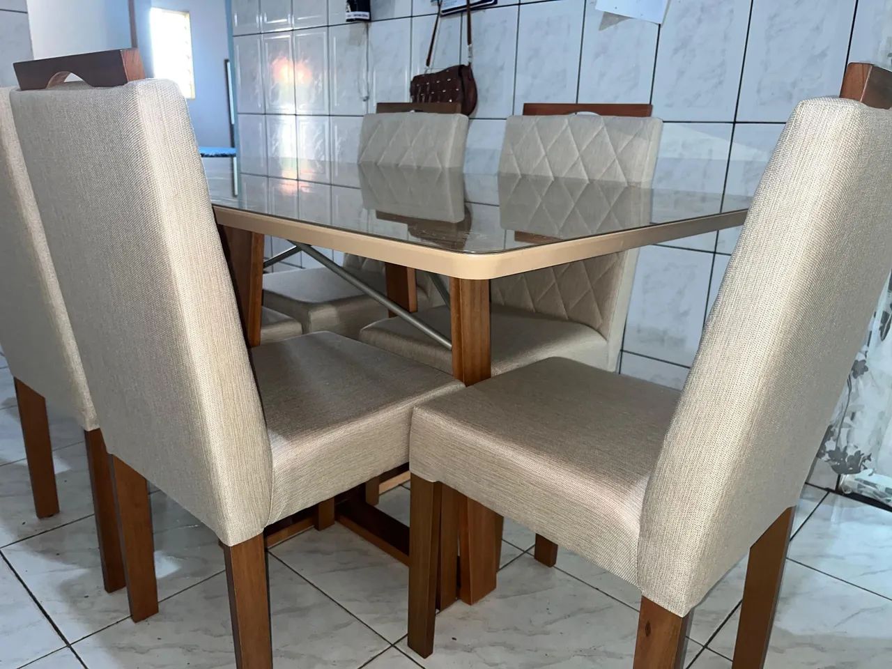 Mesa na madeira a pronta entrega  - Foto 5
