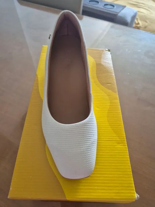 Sapato Usaflex branco - Novo - Foto 2