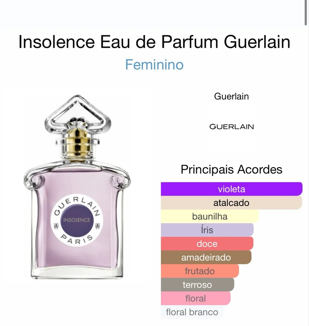 Perfume Insolence edp Guerlain Kit Original - Beleza e Cuidados