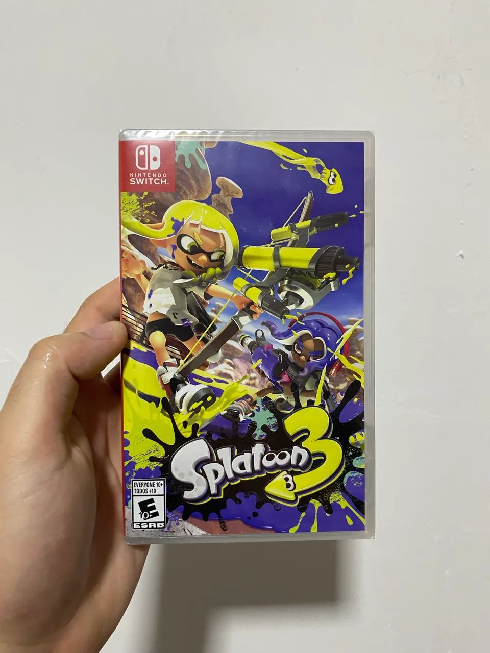 Splatoon 3 - Nintendo Switch 1 e 2 - Lacrado (Nunca aberto