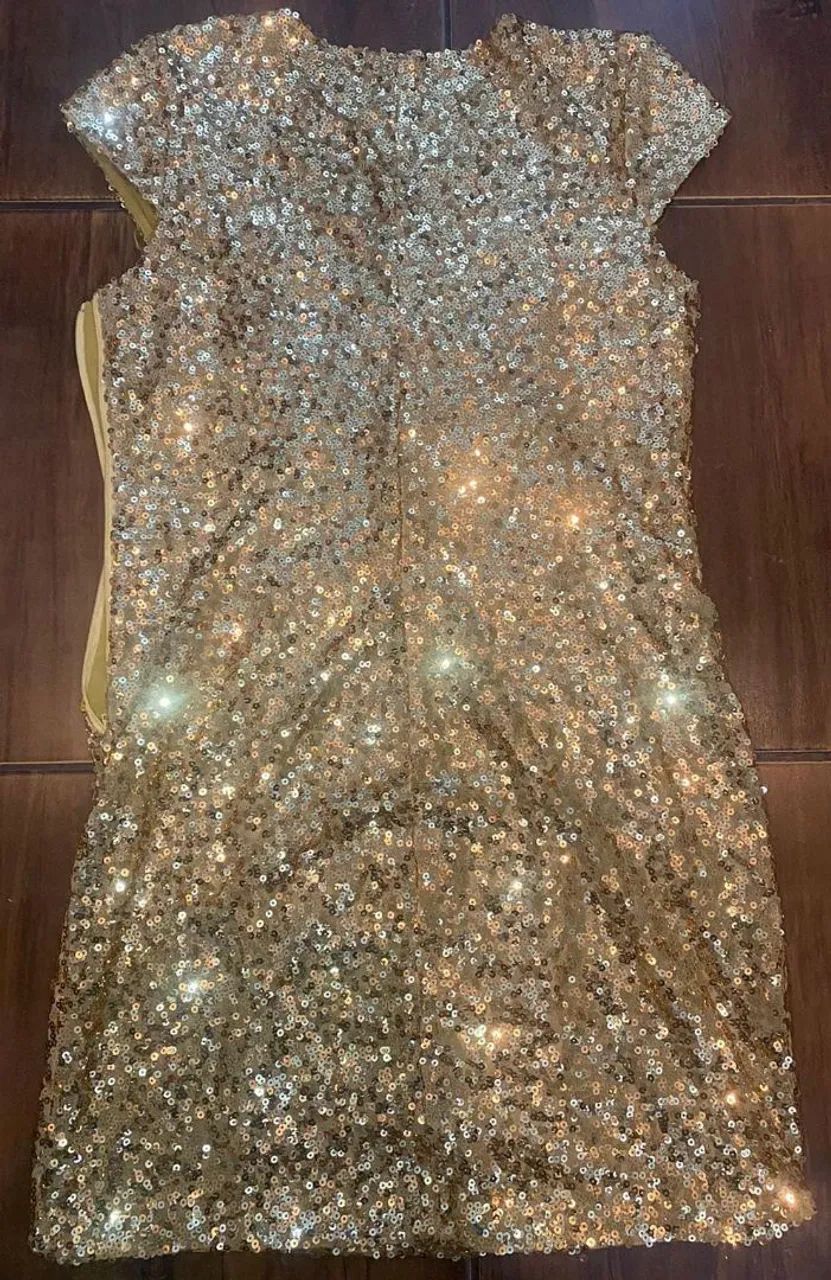 Vestido festa dourado  - Foto 2