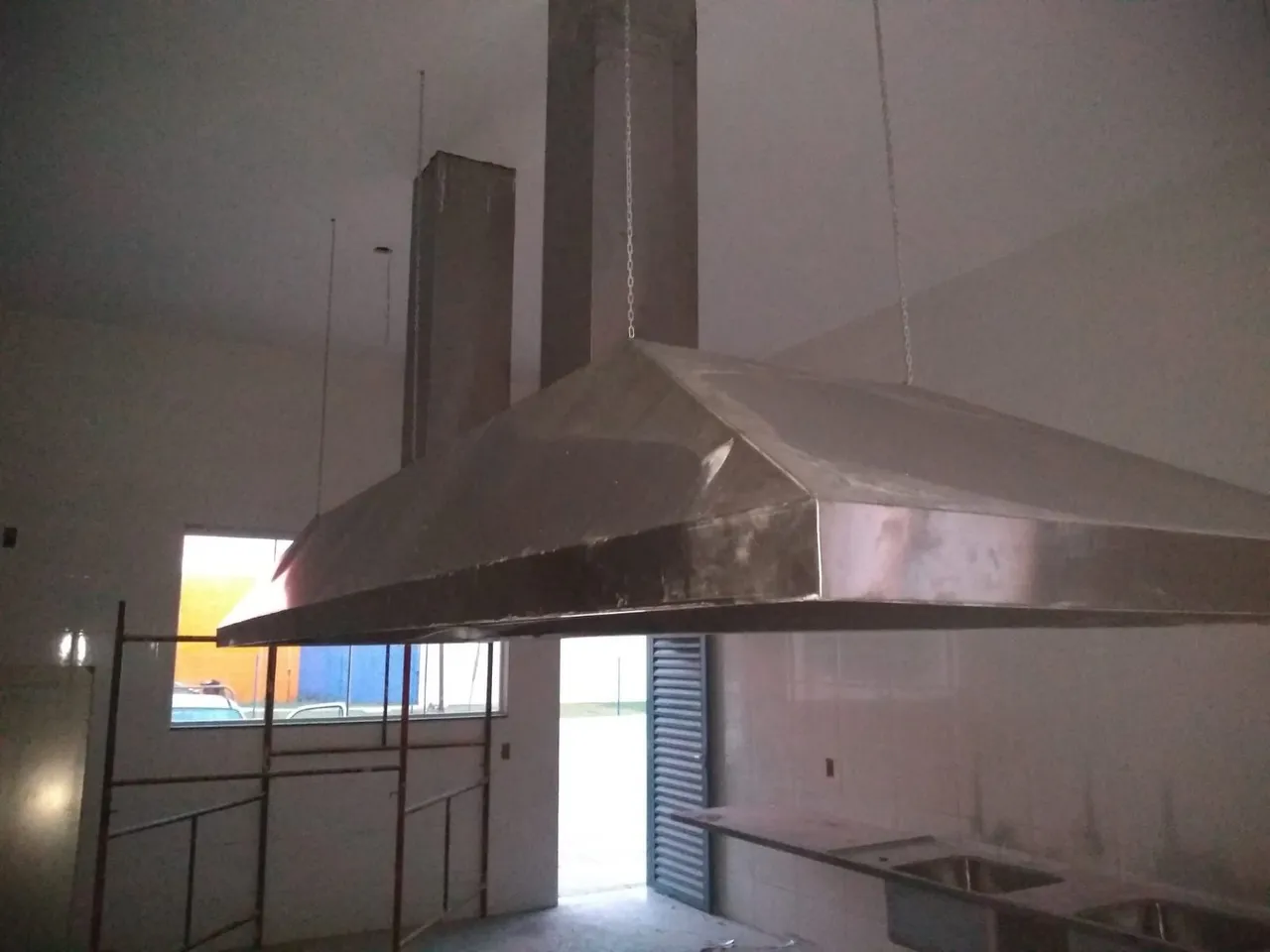 Coifa de Parede para Cozinha Industrial - Nova