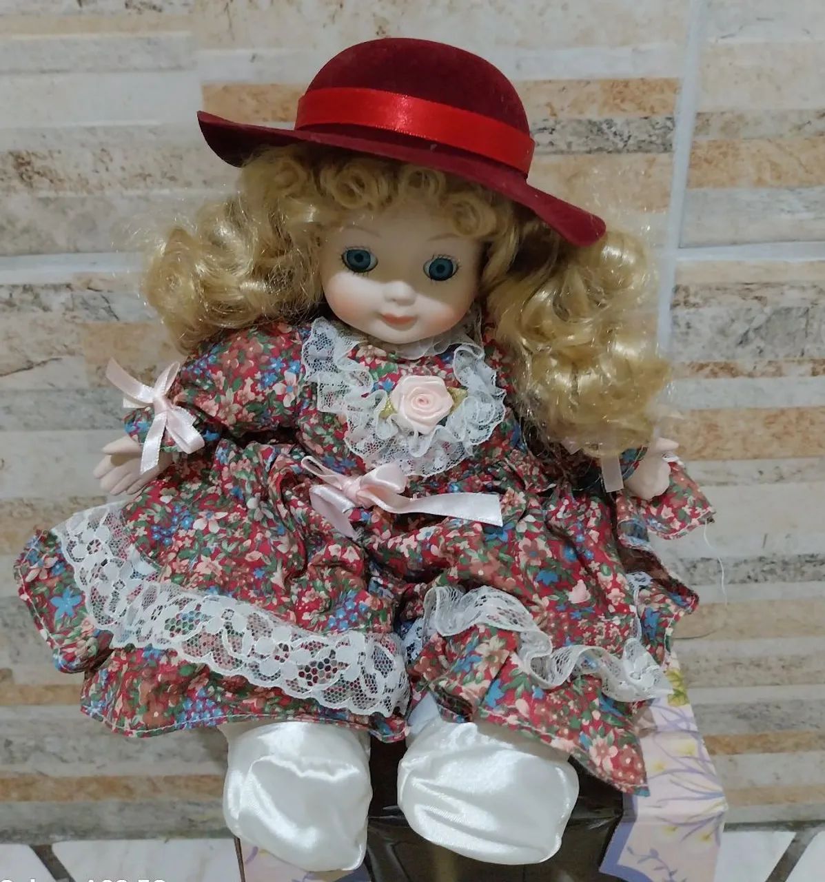 Boneca porcelana  - Foto 4