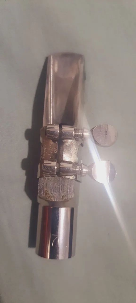 Boquilha sax alto metal abertura 7 - Foto 3