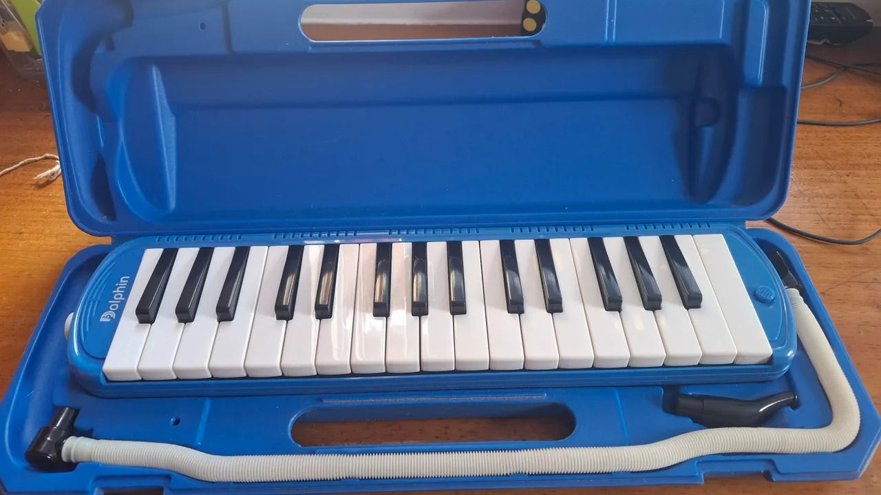 Piano de sopro azul (escaleta)