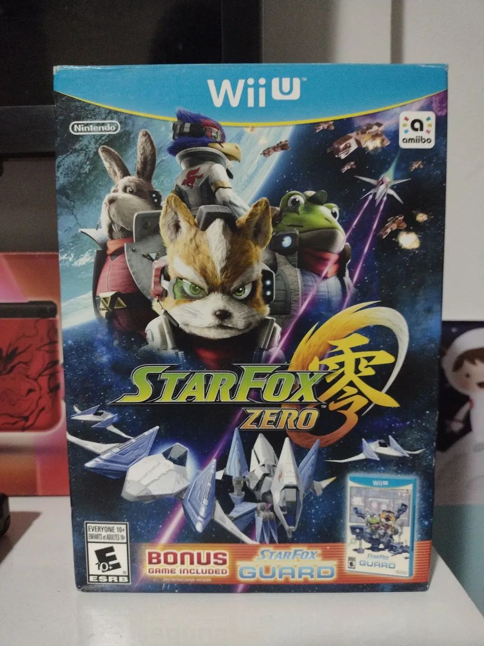Box Star Fox Zero + Star Fox Guard Lacrado WiiU