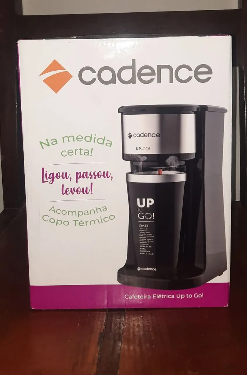 Cafeteira Elétrica Cadence Up to Go!