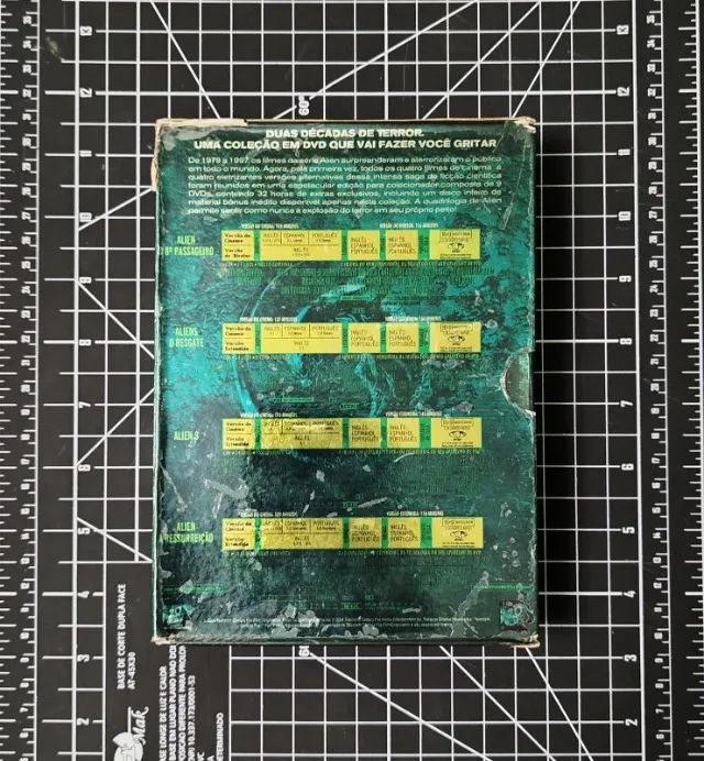 Box DVD's Alien Quadrilogia64313037532289123