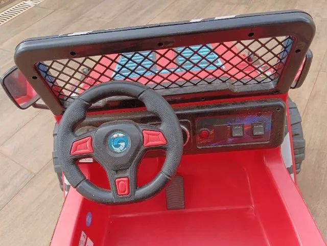 Carrinho Elétrico Jeep para até 02 crianças  - Foto 3