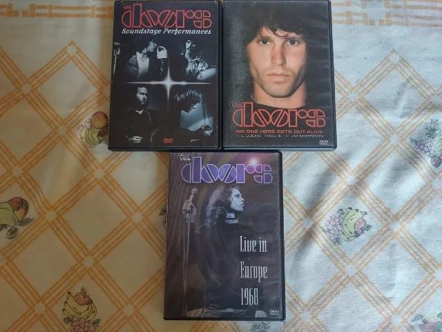 The Doors - Box 3 Dvds - Soundstage Performances, Tributo à Jim Morrisson e Live In Europe