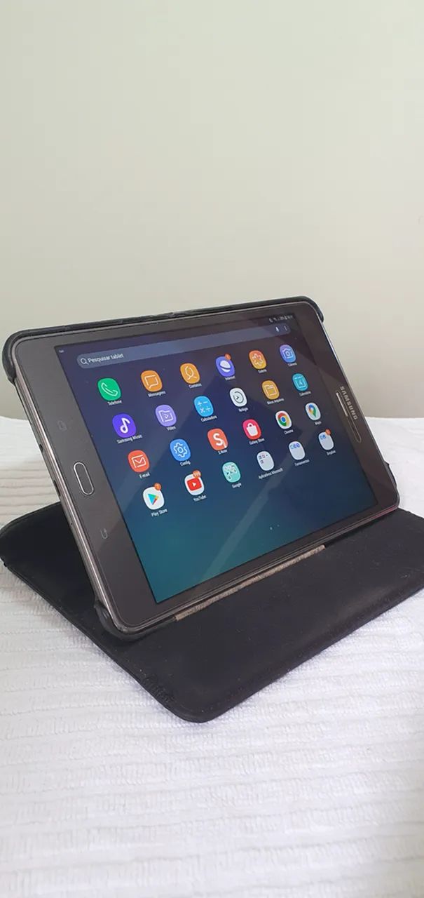 Tablet Samsung Galaxy TAB a T280 8GB WI-FI Tela 7P Android QUAD-CORE Preto - Foto 2