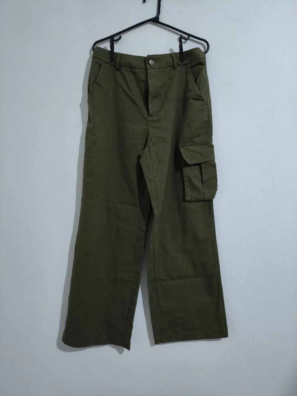 Calça Cargo Verde Militar | Utilitária | Calça folgada | tática  - Foto 2