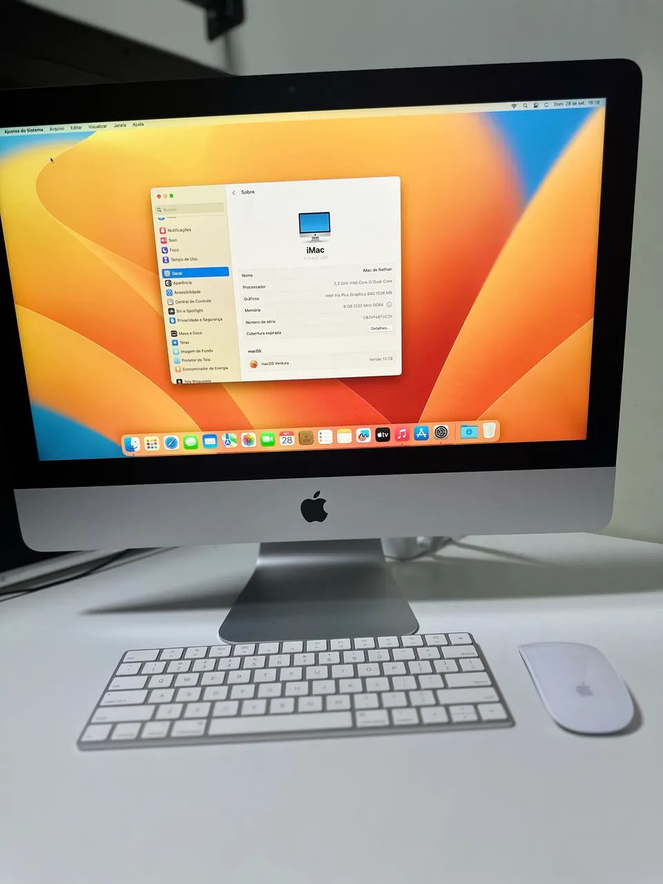 IMAC 21,5 2017 - Computadores e Desktops - Guará I, Brasília