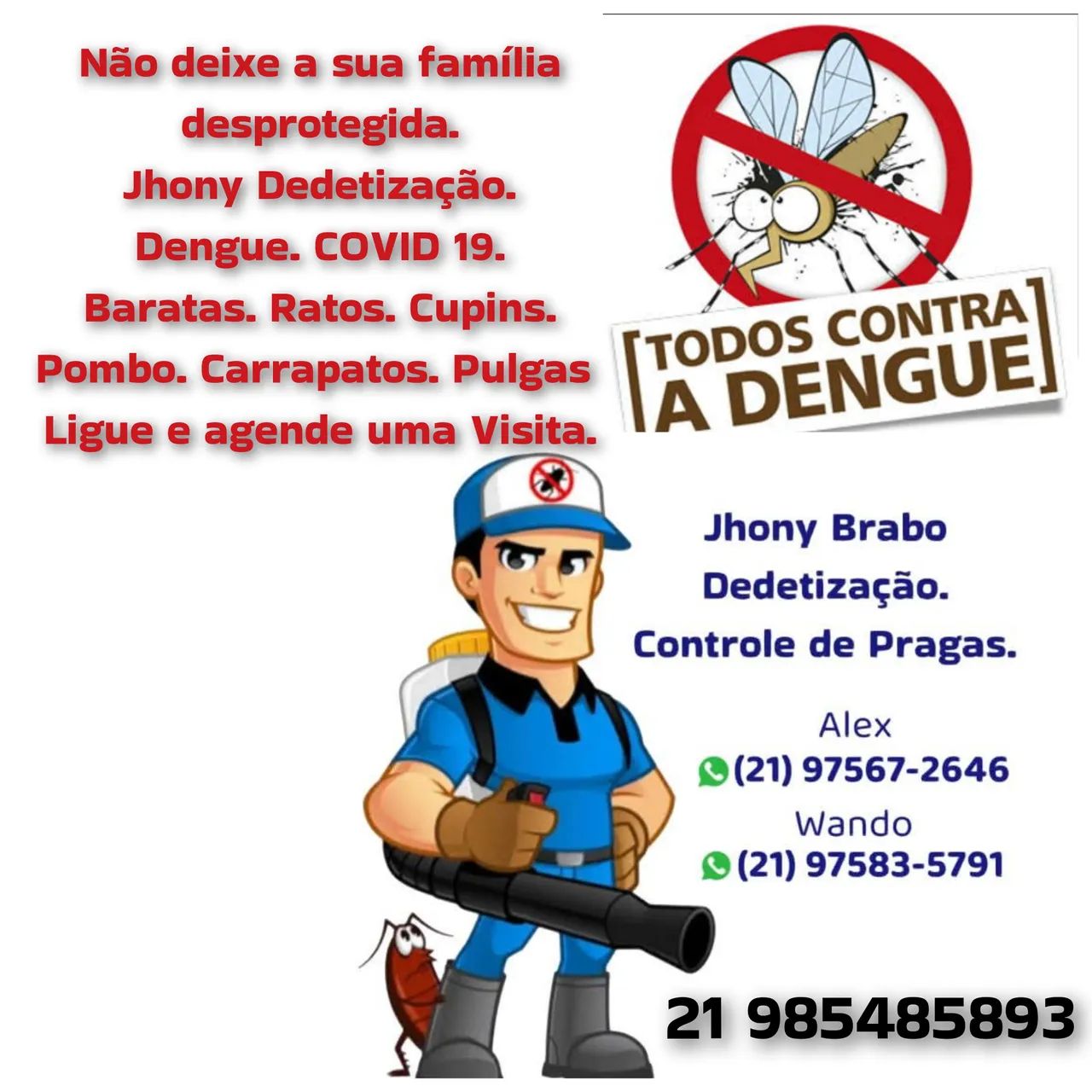 Jhony Brabo Dedetização 