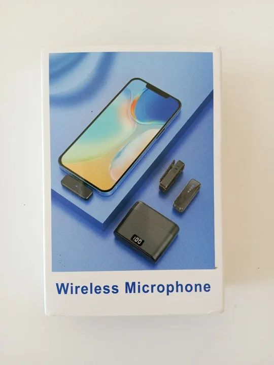 Mini microfone de lapela sem fio 2 - Foto 5